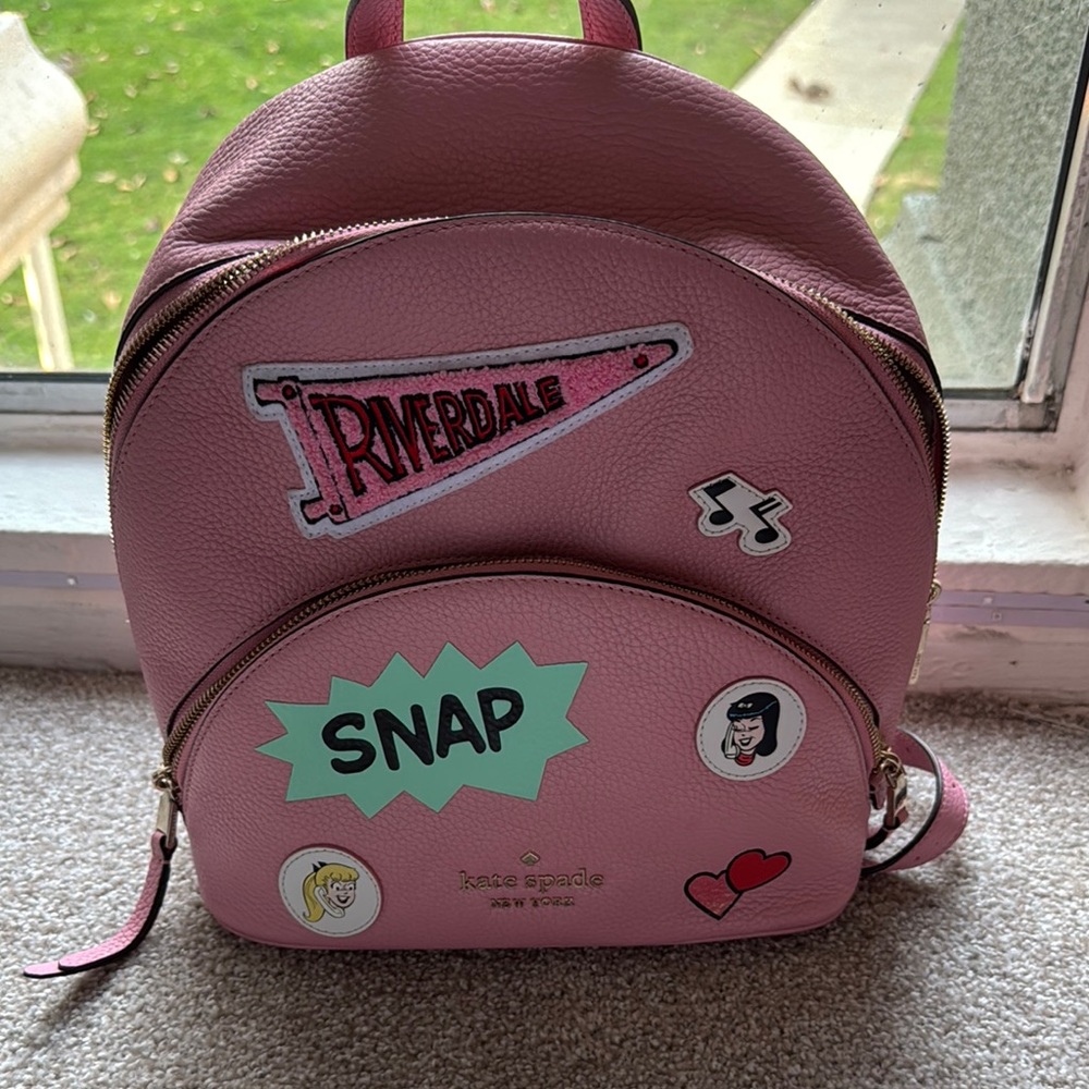 Kate Spade Archie Comics Patch Backpack - image 1